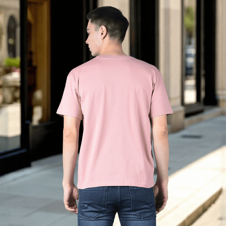 Pink Attitude Printed Cotton T-Shirt - Image 5