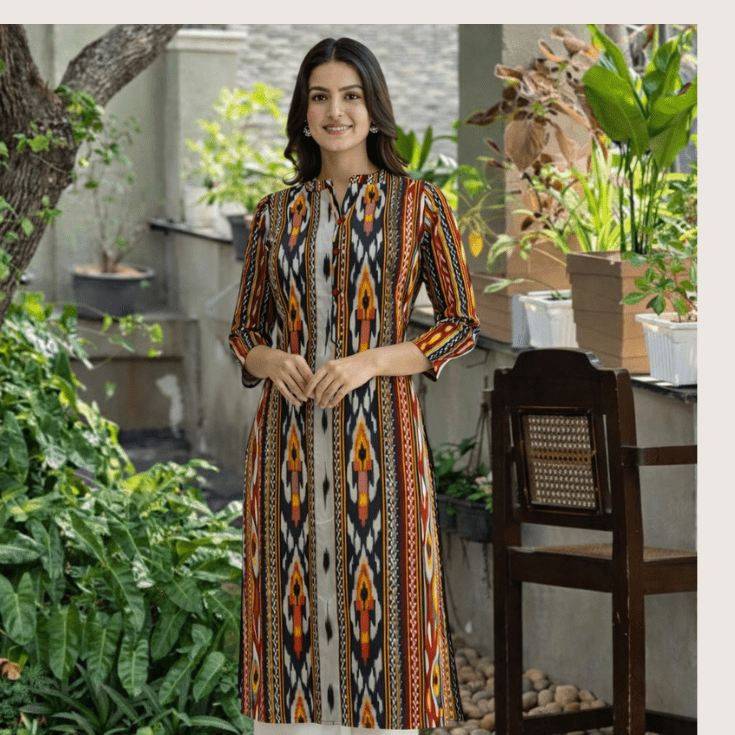 Multicolor Printed Kurti