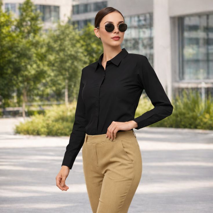 Black Formal Shirt