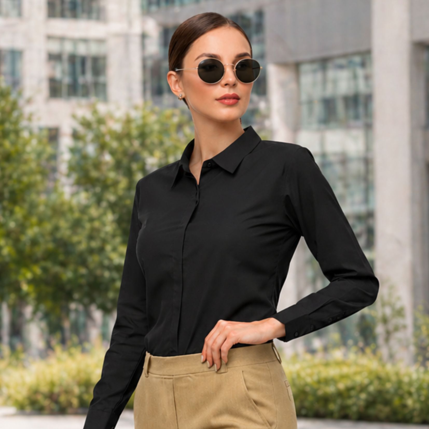 Black Formal Shirt - Image 2